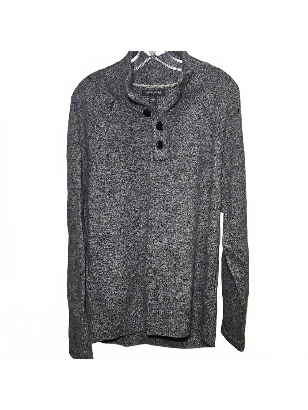 Banana Republic | Charcoal Knit Cardigan | L